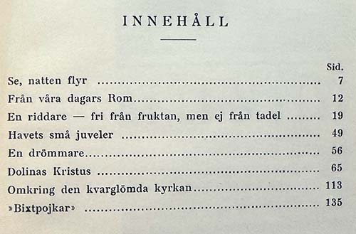 Innehåll God Jul 1929