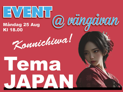 Temakväll om Japan