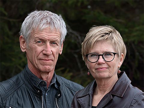 Författarporträtt: Ulrika Hägglund, Thomas Svensson - Nattvandraren