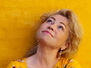 Porträttfoto: Annette Bjergfeldt, Herr Saitos ambulerande biograf