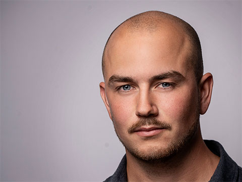 Författarfoto: Filip Landell, Splittrad skymning