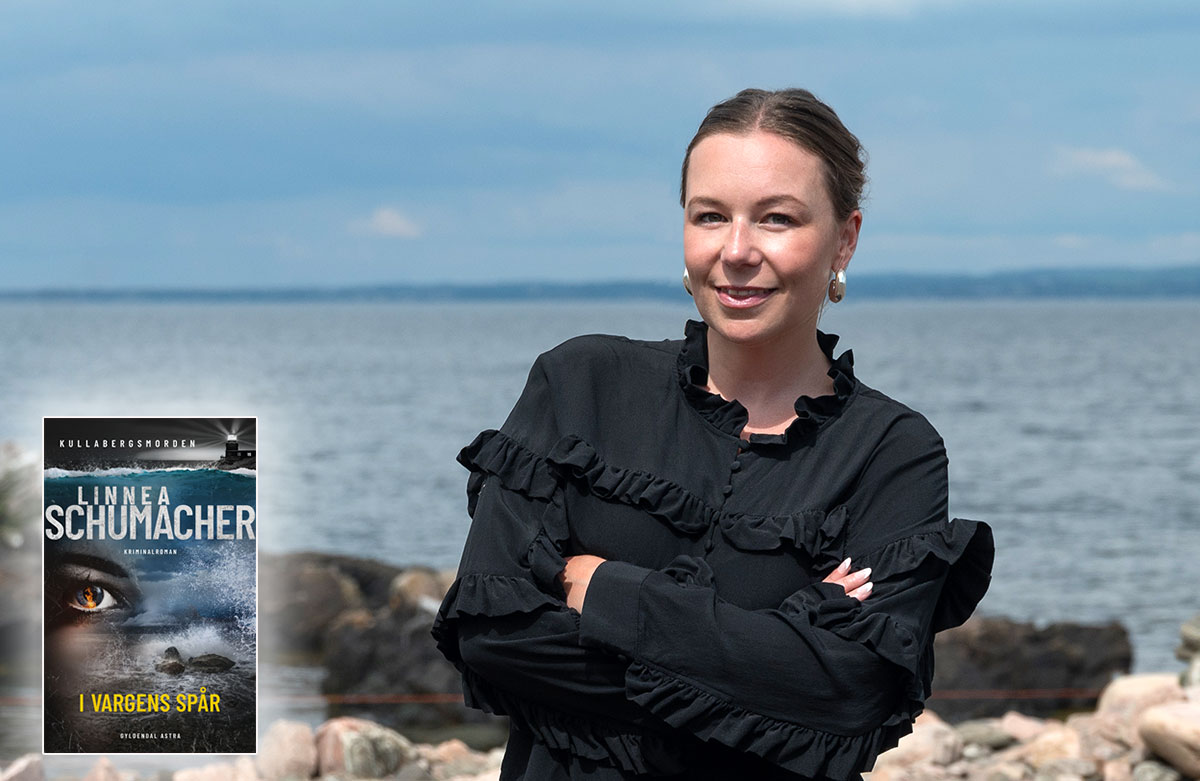 Banner: Linnea Schumacher, I vargens spår